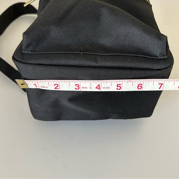 Herschel Nova Black Mini Backpack front zip pocket top zip top handle - Picture 8 of 14